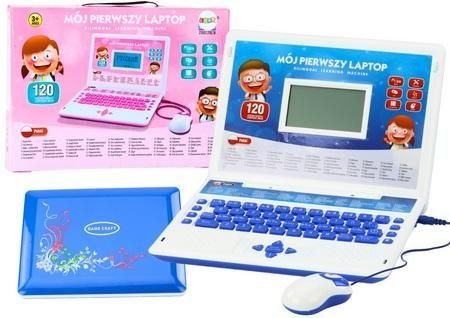 Zabawka edukacyjna Lean Laptop interaktywny 60 funkcji niebieski (20107) Lean Zabawka edukacyjna Lean Laptop interaktywny 60 funkcji niebieski (20107) Lean