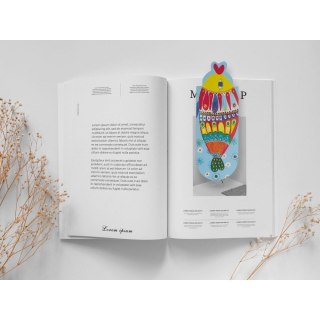 Zakładka do książki Henry ZAKŁADKA MAG OWAL RYBA USTA (5907465665742) Henry