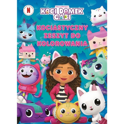 Kolorowanka Trefl Gabby Koci Domek Gabi. Kociastyczny zeszyt do kolorowania (Ks79791) Trefl Kolorowanka Trefl Gabby Koci Domek Gabi. Kociastyczny zeszyt do kolorowania (Ks79791) Trefl