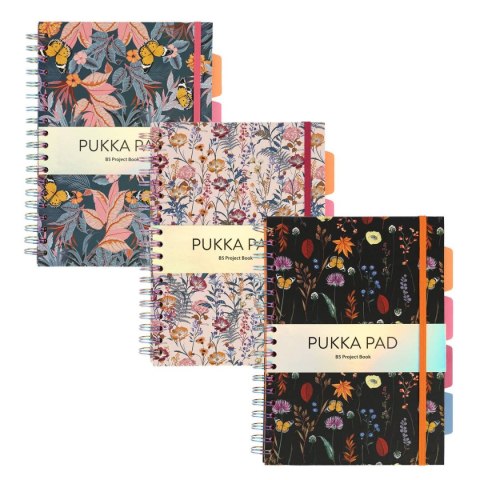 Kołozeszyt (kołobrulion) Pukka Project Book Bloom linia B5 linia (9494) Pukka