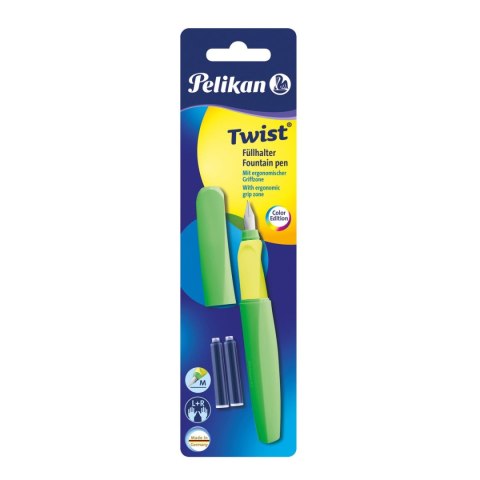 Pióro wieczne Pelikan Twist 807302 P457 (M) +2N (300008771) Pelikan