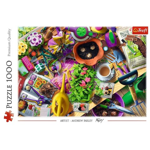 Puzzle Trefl Disney Porządki w ogrodzie 1000 el. (10927) Trefl Puzzle Trefl Disney Porządki w ogrodzie 1000 el. (10927) Trefl