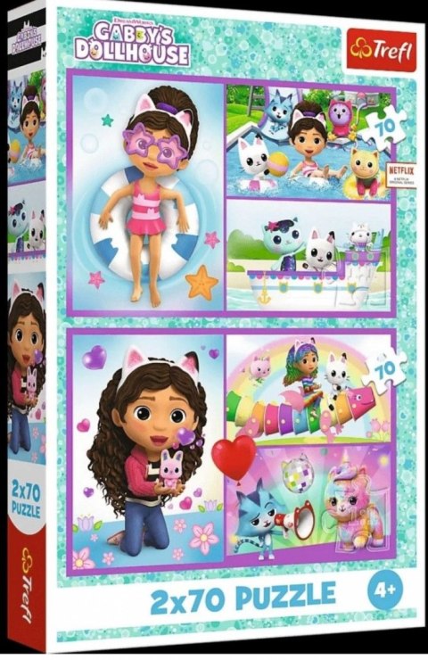 Puzzle Trefl Gabby Baw się z Gabby 140 el. (34438) Trefl Puzzle Trefl Gabby Baw się z Gabby 140 el. (34438) Trefl