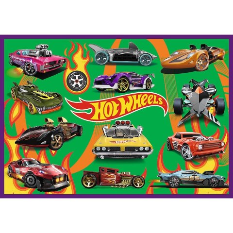 Puzzle Trefl Hot Wheels 4x250 el. (13312) Trefl Puzzle Trefl Hot Wheels 4x250 el. (13312) Trefl