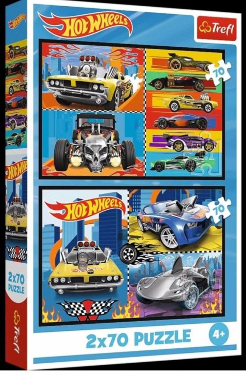 Puzzle Trefl Hot Wheels Samochodziki 140 el. (34441) Trefl Puzzle Trefl Hot Wheels Samochodziki 140 el. (34441) Trefl