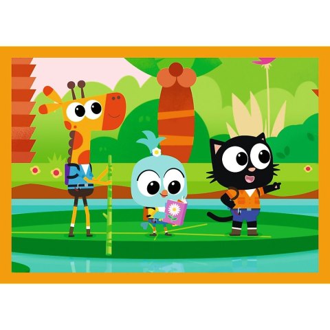 Puzzle Trefl Planeta Milo 4w1 el. (34654) Trefl Puzzle Trefl Planeta Milo 4w1 el. (34654) Trefl
