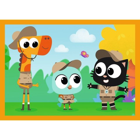 Puzzle Trefl Planeta Milo 4w1 el. (34654) Trefl Puzzle Trefl Planeta Milo 4w1 el. (34654) Trefl