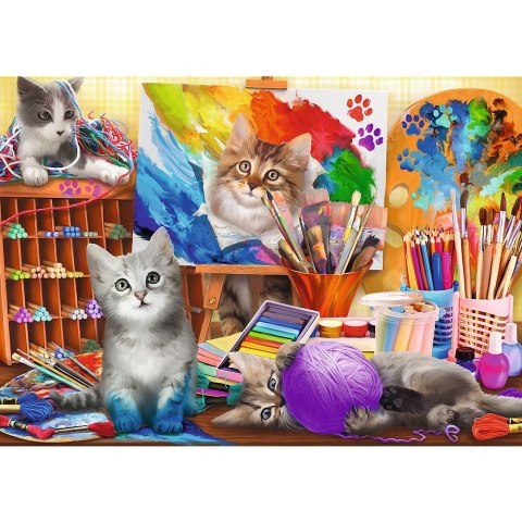 Puzzle Trefl Sztuka malowania 2x500 el. (37530) Trefl Puzzle Trefl Sztuka malowania 2x500 el. (37530) Trefl