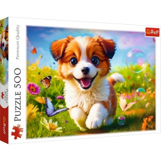 Puzzle Trefl Wesoły piesek 500 el. (37524) Trefl