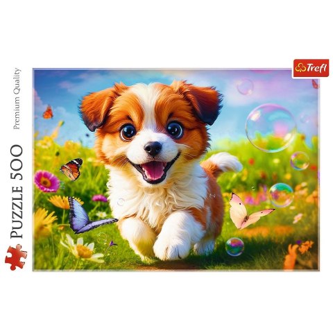 Puzzle Trefl Wesoły piesek 500 el. (37524) Trefl