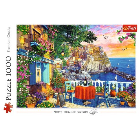 Puzzle Trefl Widok na Cinque Terre 1000 el. (10776) Trefl Puzzle Trefl Widok na Cinque Terre 1000 el. (10776) Trefl