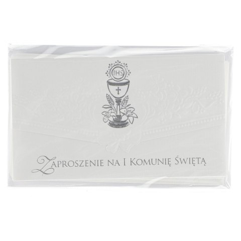 Zaproszenie Merigraf komunia biała (5902221800092) Merigraf Zaproszenie Merigraf komunia biała (5902221800092) Merigraf