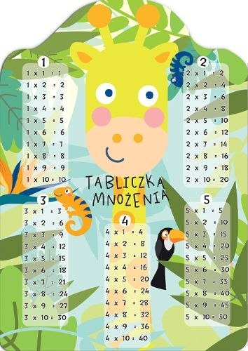 Tabliczka mnożenia Henry Karta EDU Tabliczka Mnożenia Żyrafa (5905701487721) Henry Tabliczka mnożenia Henry Karta EDU Tabliczka Mnożenia Żyrafa (5905701487721) Henry