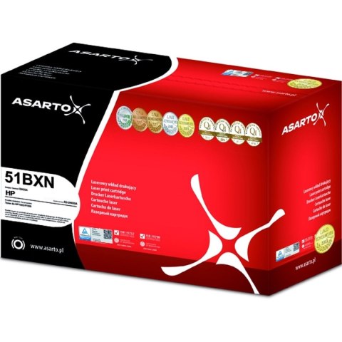 Toner alternatywny Asarto HP CZARNY (AS-LH7551XN) Asarto Toner alternatywny Asarto HP CZARNY (AS-LH7551XN) Asarto