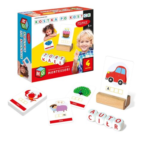 Gra edukacyjna Multigra KOSTKA PO KOSTCE - PISANIE 4 KOSTKI Multigra Gra edukacyjna Multigra KOSTKA PO KOSTCE - PISANIE 4 KOSTKI Multigra