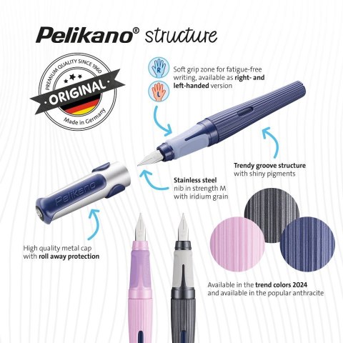 Pióro wieczne Pelikan Pelikano L szare (300009987) Pelikan