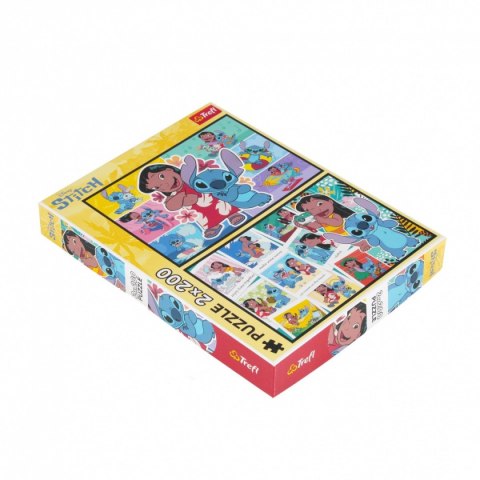 Puzzle Trefl Stitch Wesołe życie Stitcha 2x200 el. (13334) Trefl Puzzle Trefl Stitch Wesołe życie Stitcha 2x200 el. (13334) Trefl