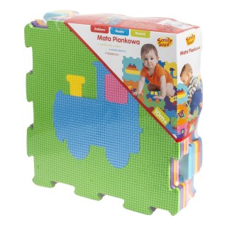 Mata dla malucha Smily Play piankowa pojazdy, 29x29cm (SP84356) Smily Play