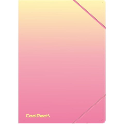 Teczka plastikowa na gumkę CoolPack GRADIENT A4 mix Patio (03722CP) Patio Teczka plastikowa na gumkę CoolPack GRADIENT A4 mix Patio (03722CP) Patio