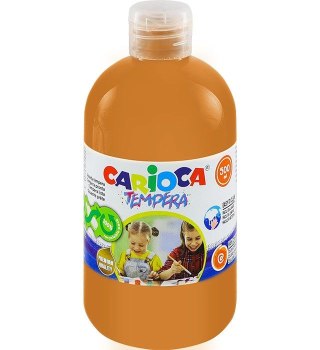 Farba tempera Carioca kolor: brązowa jasna 500ml 1 kolor. (170-2736) Carioca