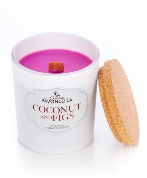 Świeczka ozdobna Pavoncella Classico Coconut and Figs biała 135 g (5905711530134) Pavoncella Świeczka ozdobna Pavoncella Classico Coconut and Figs biała 135 g (5905711530134) Pavoncella