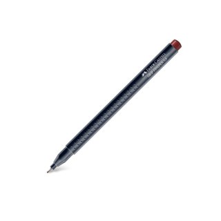 Cienkopis Faber-Castell Grip Finepen 0,4 brązowy (FC151687) Faber Castell