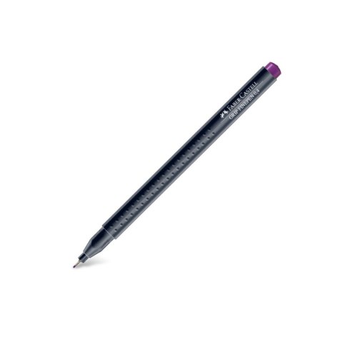 Cienkopis Faber-Castell Grip Finepen 0,4 śliwkowy (FC151634) Faber Castell Cienkopis Faber-Castell Grip Finepen 0,4 śliwkowy (FC151634) Faber Castell