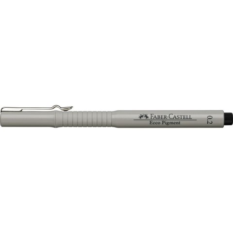 Cienkopis kreślarski Faber Castell Ecco Pigment czarny 0,2mm 1kol. (FC166299) Faber Castell Cienkopis kreślarski Faber Castell Ecco Pigment czarny 0,2mm 1kol. (FC166299) Faber Castell