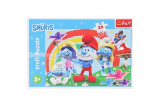 Puzzle Trefl Smerfy 24 el. (14374) Trefl