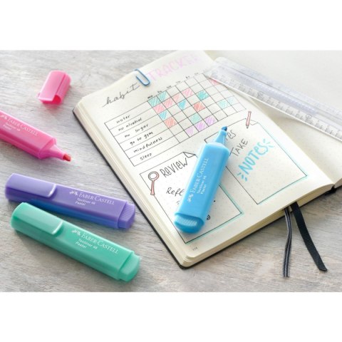 Zakreślacz Faber Castell Pastel różowy (FC154654) Faber Castell Zakreślacz Faber Castell Pastel różowy (FC154654) Faber Castell