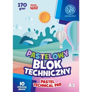 Blok techniczny Astrapap kolorowy (106022004) Astrapap