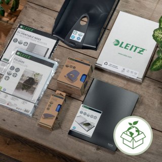 Teczka kartonowa na gumkę recycle A4 żółta 430g Leitz (39080015) Leitz