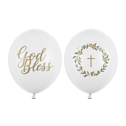 Balon gumowy Partydeco biały (SB14P-310-008) Partydeco Balon gumowy Partydeco biały (SB14P-310-008) Partydeco