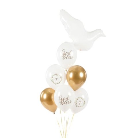 Balon gumowy Partydeco biały (SB14P-310-008) Partydeco Balon gumowy Partydeco biały (SB14P-310-008) Partydeco