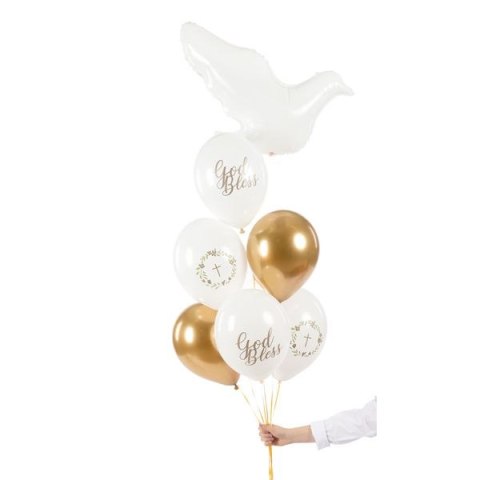 Balon gumowy Partydeco biały (SB14P-310-008) Partydeco Balon gumowy Partydeco biały (SB14P-310-008) Partydeco