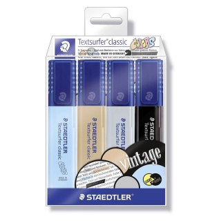 Zakreślacz Staedtler Classic Colors/ Vintage (S 364 CWP4) Staedtler