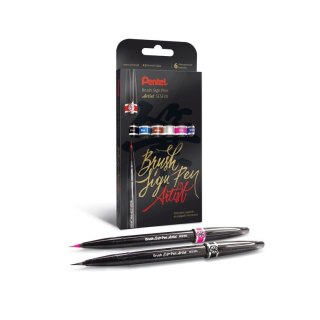 Flamaster Pentel 6 kol. (SESF30-st6ACENPVPL) Pentel