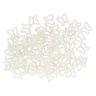 Ozdoba akrylowa Craft with Fun Pełowe motylki (501925) Craft with Fun