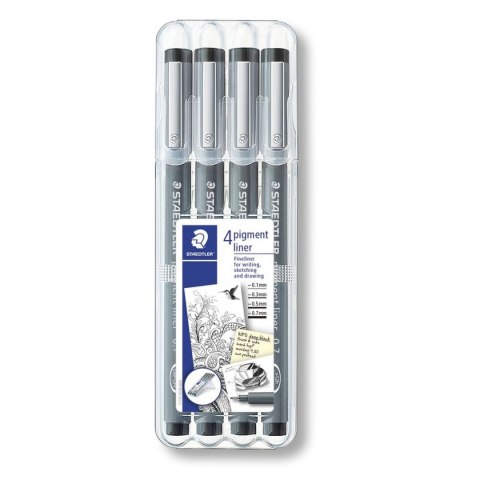 Pisak kreślarski Staedtler 0,5mm (S 308 WP4) Staedtler Pisak kreślarski Staedtler 0,5mm (S 308 WP4) Staedtler