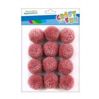 Pompony Craft with Fun mix 12 szt (463934) Craft with Fun