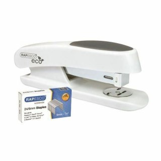 Zszywacz Rapesco Eco Sting Ray Biały + Zszywki 20 Rapesco