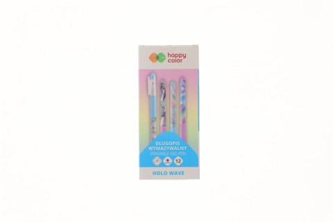 Długopis wymazywalny Happy Color Holo Wave niebieski 0,5mm (HA 4120 01HW-3) Happy Color Długopis wymazywalny Happy Color Holo Wave niebieski 0,5mm (HA 4120 01HW-3) Happy Color