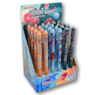 Długopis wymazywalny Penmate FLEXI ABRA FLORAL niebieski 0,5mm (TT8973) Penmate