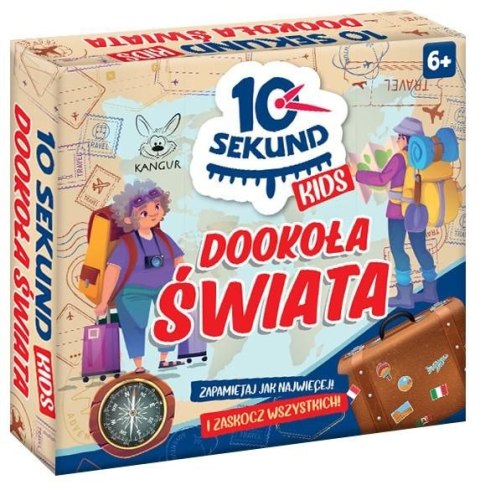 Gra karciana Kangur 10 sekund Kids Dookoła Świata Kangur Gra karciana Kangur 10 sekund Kids Dookoła Świata Kangur