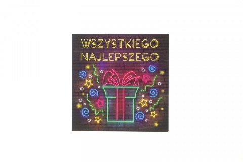 Kartka składana Henry KW PREZENT NEON kw (5905701483631) Henry Kartka składana Henry KW PREZENT NEON kw (5905701483631) Henry
