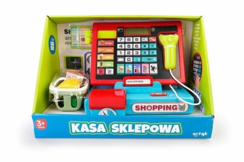Kasa sklepowa Artyk fiskalna ze skanerem i wagą (142543) Artyk Kasa sklepowa Artyk fiskalna ze skanerem i wagą (142543) Artyk