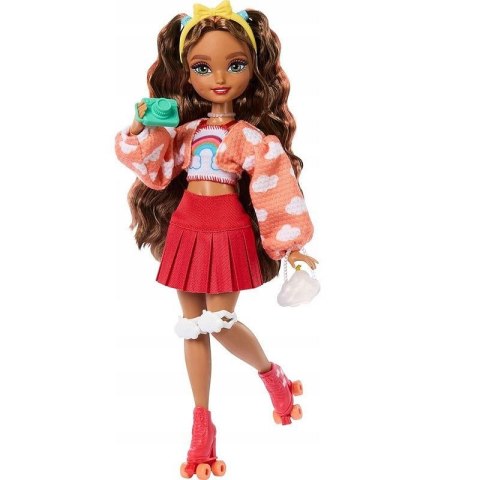 Lalka Barbie Dream Besties modowa Teresa na wrotkach + akcesoria [mm:] 290 (JFX98) Barbie