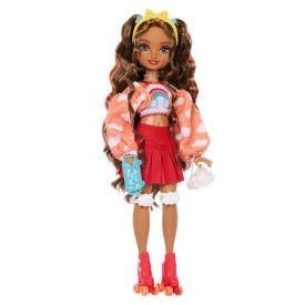 Lalka Barbie Dream Besties modowa Teresa na wrotkach + akcesoria [mm:] 290 (JFX98) Barbie