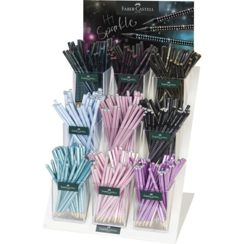 Ołówek Faber Castell Sparkle Display 9 kol. x 48 szt B (118285 FC) Faber Castell Ołówek Faber Castell Sparkle Display 9 kol. x 48 szt B (118285 FC) Faber Castell