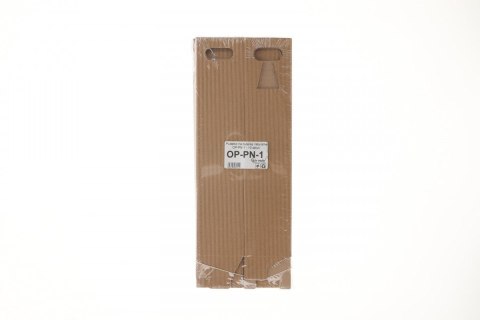 Opakowanie ozdobne Paw na butelkę naturalne 10szt szara [mm:] 75x75x 310 (OP-PN-1) Paw